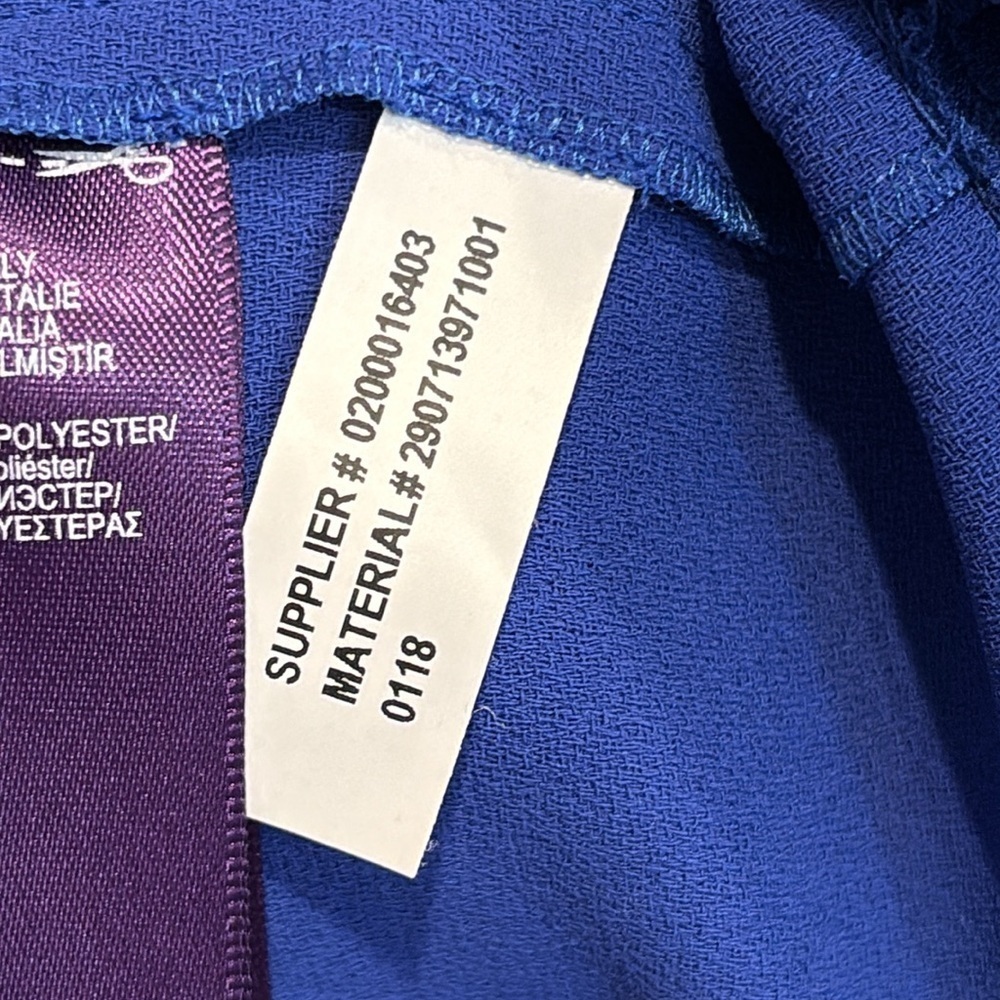 Ralph Lauren Purple Label Royal Blue Dress Spring 2018 Collection 6 EUC - Picture 11 of 13